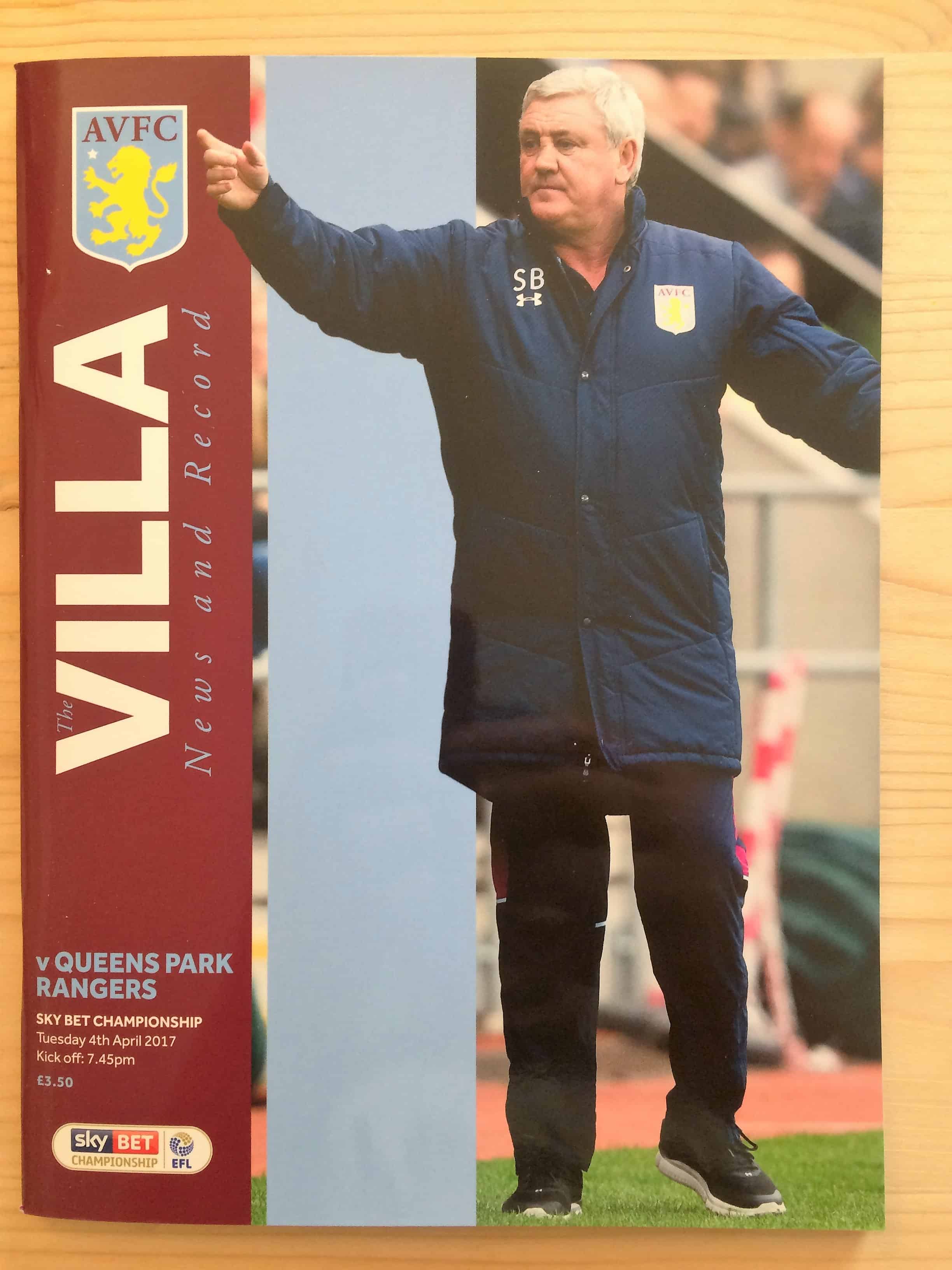 Aston Villa FC v Queens Park Rangers FC